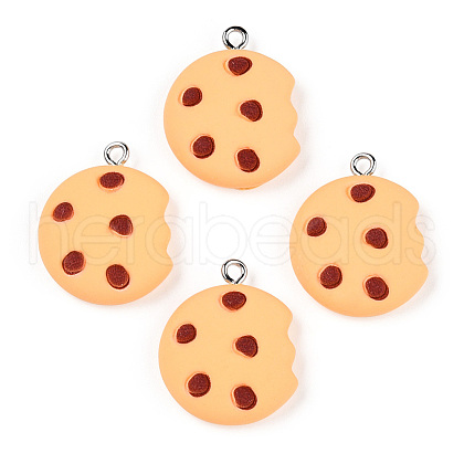 Opaque Resin Pendants RESI-S403-03A-1
