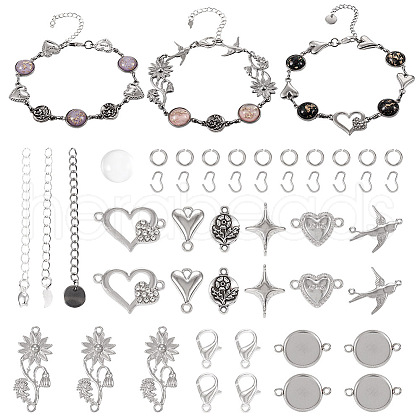  DIY Bracelet Making Finding Kit DIY-TA0004-82-1