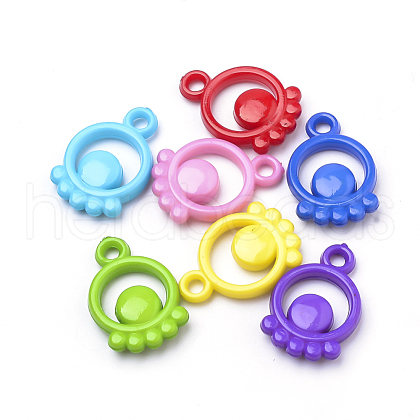 Opaque Acrylic Pendants SACR-Q190-43-1