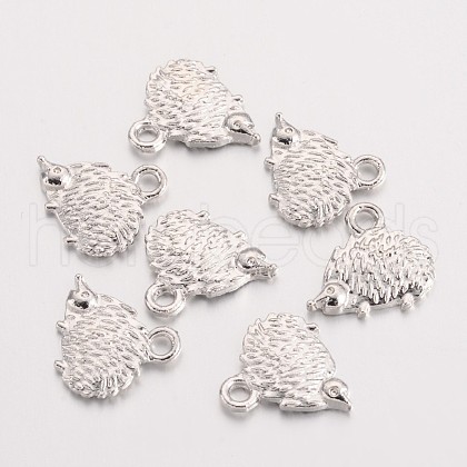 Hedgehog Alloy Pendants TIBEP-24043-P-NR-1