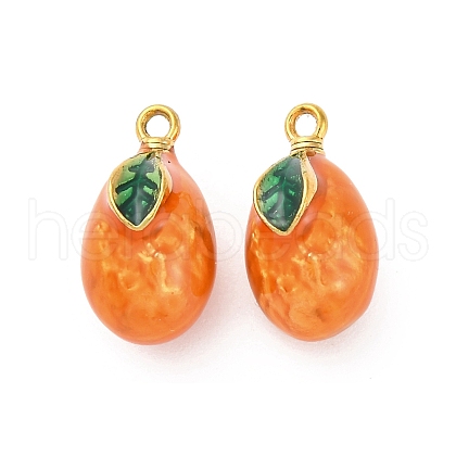 304 Stainless Steel Enamel Pendants STAS-B085-40G-03-1