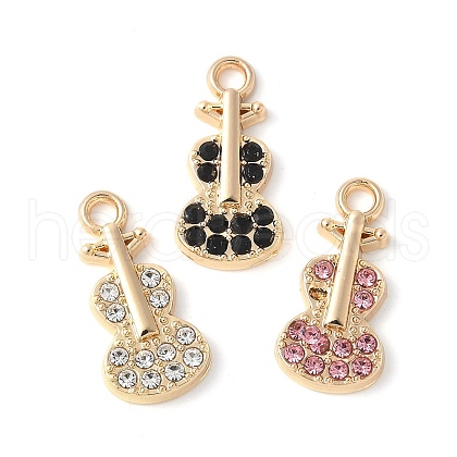 Alloy Rhinestone Pendants PALLOY-E775-06G-1