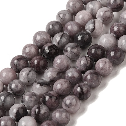 Natural Gemstone Beads Strands G-H067-A01-6MM-1