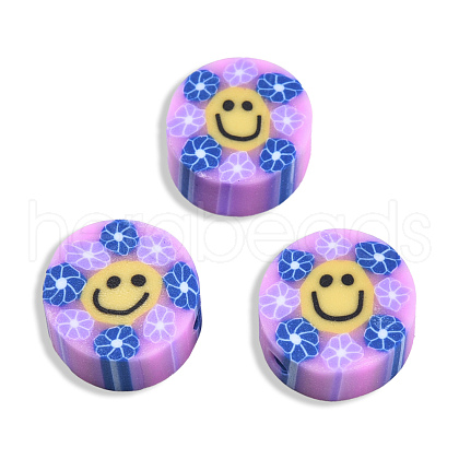 Handmade Polymer Clay Beads CLAY-T019-14A-1