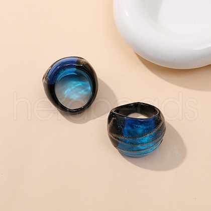 Glass Finger Rings for Women FS-WG2BA6A-02-1