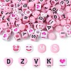 200Pcs Mixed Style and Shapes Acrylic Beads OACR-FS0001-68A-2