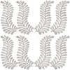 Computerized Embroidery Cloth Iron on/Sew on Patches PATC-WH20005-02B-1