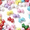 UV Plating Opaque Acrylic Beads X-MACR-F083-07-1