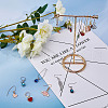 SUNNYCLUE Brass Earrings Findings Kits KK-SC0001-33-7
