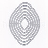 Multilayer Carbon Steel Frame Metal Cutting Dies Stencils DIY-WH0183-25-1