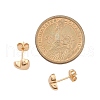 Brass Stud Earring Sets for Women EJEW-F352-01G-03-3