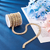 Fashewelry Zinc Alloy Rhinestone Strass Chains FIND-FW0001-31G-7