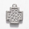 Tarnish Resistant 304 Stainless Steel Pendants STAS-Z012-25P-1