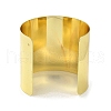 Brass Plain Wide Cuff Bangles BJEW-D039-04G-3