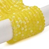 Imitation Jade Glass Beads Strands EGLA-YW0003-19B-14-1