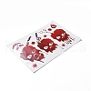 Halloween Theme PVC Static Stickers DIY-F133-05-3