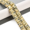 Imitation Dalmatian Handmade Porcelain Beads Strands PORC-H011-06B-2