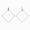 304 Stainless Steel Wire Pendants STAS-T051-005-2