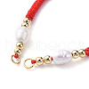 Braided Nylon Cord for DIY Bracelet Making X-AJEW-JB00540-03-2