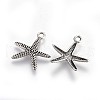 Tibetan Style Alloy Pendants TIBEP-A040-022TAS-NR-2