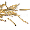 Brass Curved Tube Beads X-EC0582X25mm-NFG-3