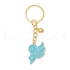 2Pcs Alloy Enamel Charm Keychains KEYC-JKC01090-4
