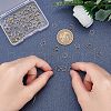 SUPERFINDINGS 60Pcs 2 Colors Rack Plating Eco-friendly Brass Bead Frames KK-FH0004-04-3