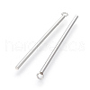 Tarnish Resistant 202 Stainless Steel Pendants STAS-F186-03P-1.5x35mm-1