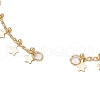 Brass Curb Chain Bracelet Makings AJEW-JB01324-2