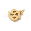 304 Stainless Steel Charms STAS-R001-04G-04-2