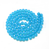 Baking Painted Glass Beads Strands X-DGLA-Q023-6mm-DB25-2