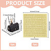 FINGERINSPIRE Imitation Leather Wedding Ring Storage Case with Alloy Clasps and PVC Stickers for Pet AJEW-FG0004-27B-2