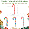 SUNNYCLUE 32Pcs 4 Colors Handmade Polymer Clay Beads CLAY-SC0001-86-2