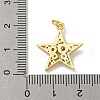 Brass Micro Pave Cubic Zirconia Pendants KK-N254-122G-3