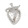Brass Micro Pave Cubic Zirconia Pendants KK-R224-10P-1