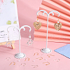 Beebeecraft 10 Pairs 2 Colors 925 Sterling Silver Earring Hooks STER-BBC0006-50-4