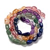 Natural Strawberry Quartz & Citrine & Amethyst & Green Aventurine & Lapis Lazuli Beads Strands G-L610-B15-01-3