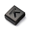 Ion Plating(IP) 304 Stainless Steel Square Slide Charms STAS-L132-17K-B-2