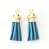Faux Suede Tassel Pendant Decorations X-FIND-R095-033LG-2