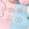 Electroplate Glass Charms PALLOY-JF04004-1