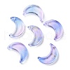 Transparent Baking Paint Glass Beads GLAA-D010-01C-2