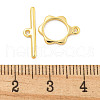 Brass Toggle Clasps KK-A223-07G-6