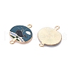Alloy Enamel Pendants PALLOY-N176-29E-RS-2