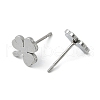 Tarnish Resistant Unisex 304 Stainless Steel Stud Earrings EJEW-E254-05P-2