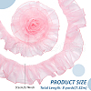 Organza Pleated Lace Ribbon OCOR-WH0097-42C-2