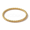 Texture Ion Plating(IP) 304 Stainless Steel Bangles for Women BJEW-K252-01G-2