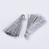 Polyester Tassel Pendant Decorations FIND-S260-A08-3