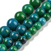 Synthetic Chrysocolla Beads Strands G-L529-B01-4mm-1