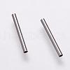 Tarnish Resistant 304 Stainless Steel Tube Beads STAS-P161-01-15mm-1
