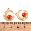 Alloy Crystal Rhinestone Pendants ALRI-M021-08A-3